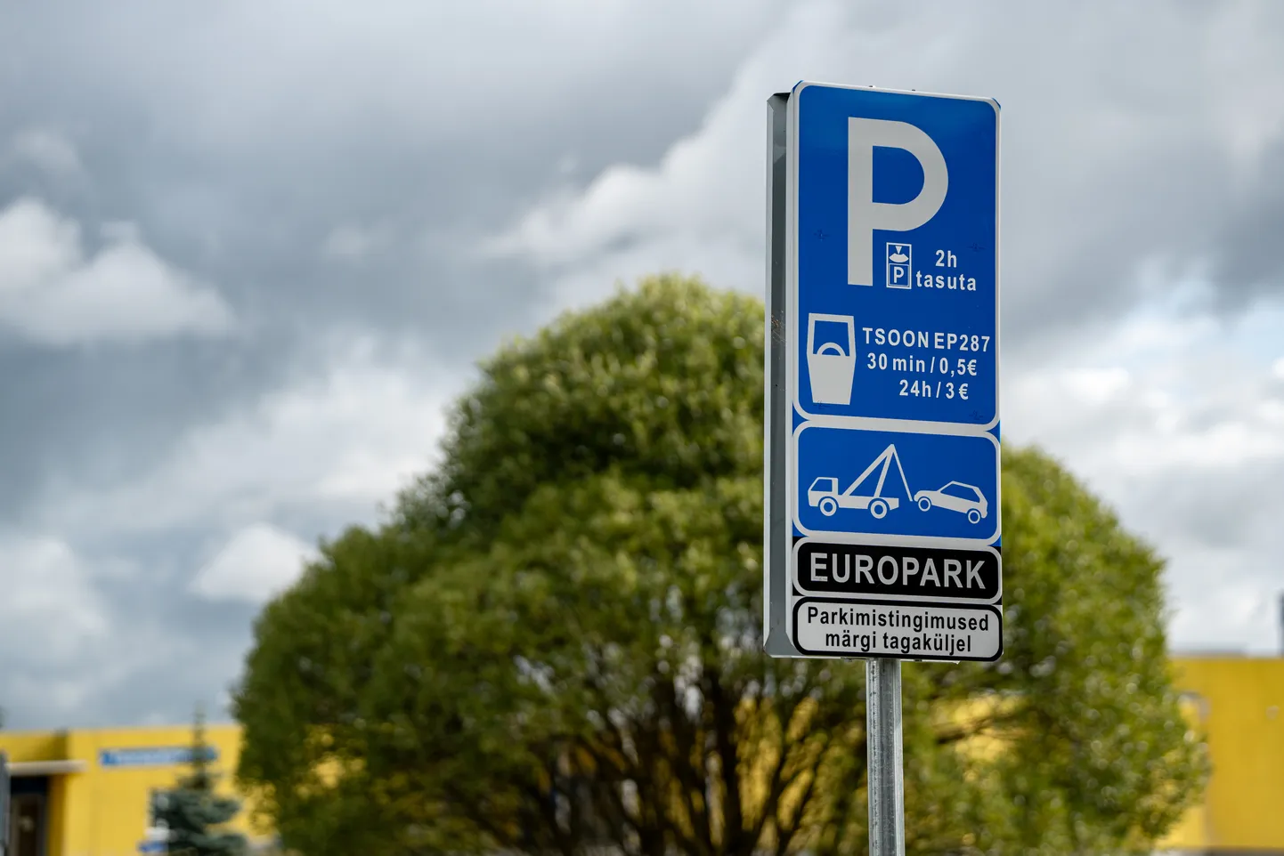 Europarki parkla. Pilt on illustratiivne.