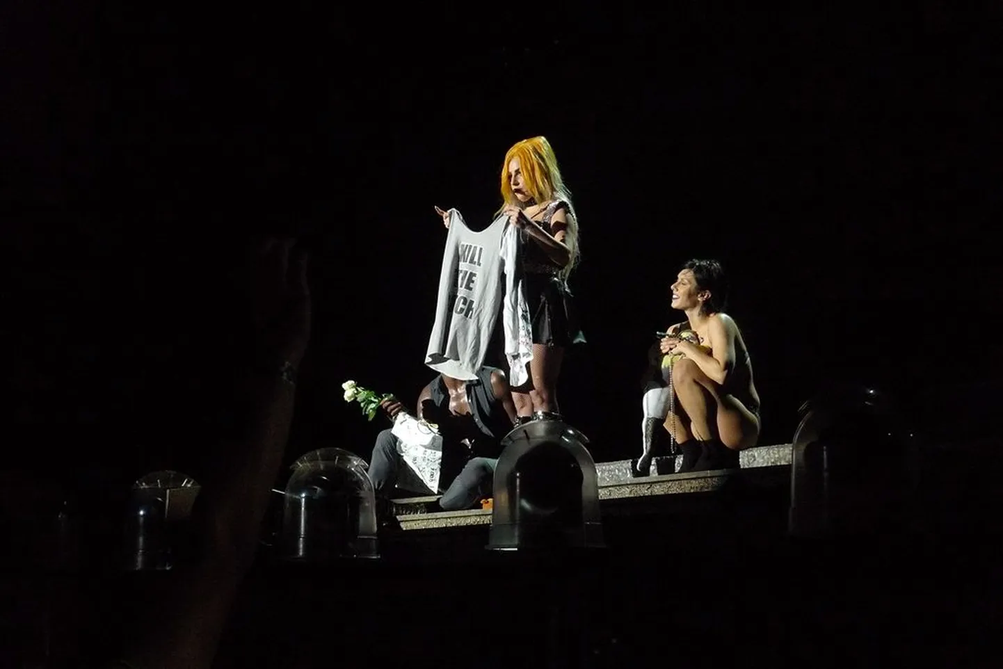 Lady Gaga kontsert Tallinna lauluväljakul.