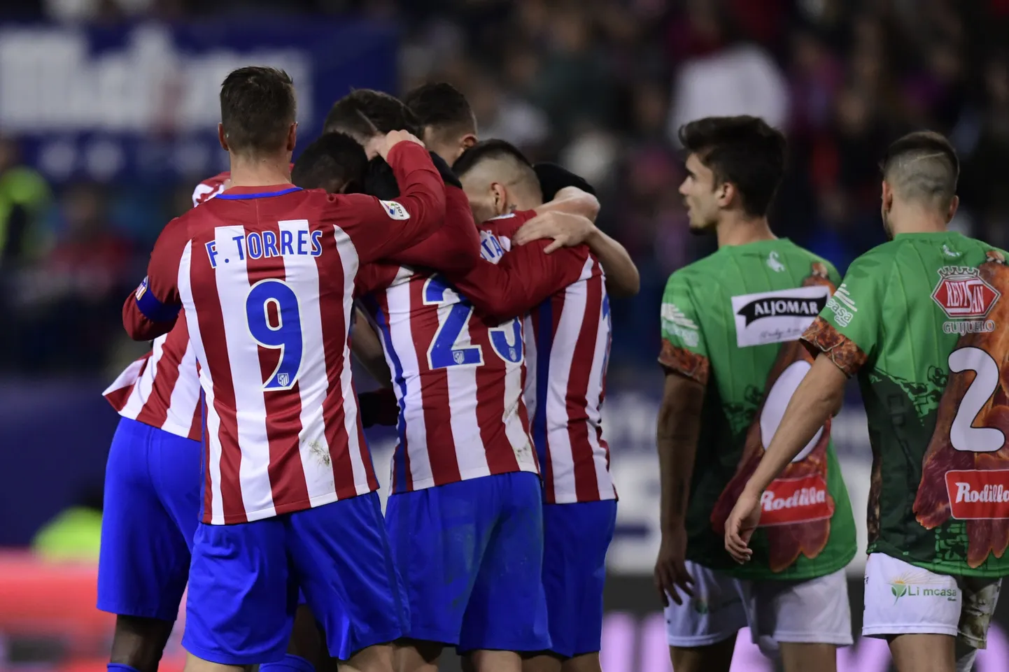 Madridi Atletico vs Guijuelo.