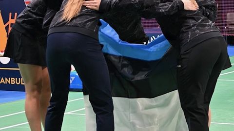 Eesti sulgpallinaiskond kaotas EMil Ukrainale