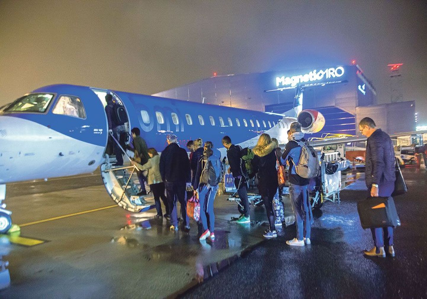 Первый рейс Nordic Aviation.