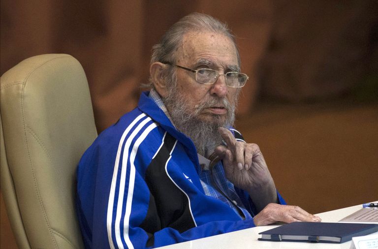 Фидель Кастро на съезде Коммунистической партии Кубы 19 апреля этого года. Foto: Ismael Francisco / AP /Scanpix