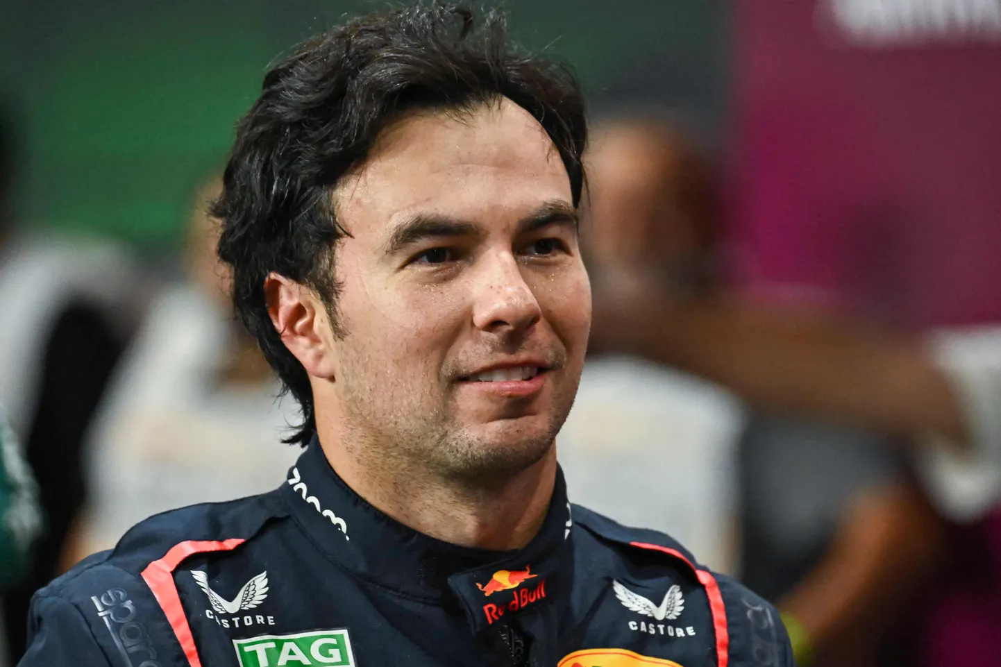 "Red Bull" pilots Serhio Peress.