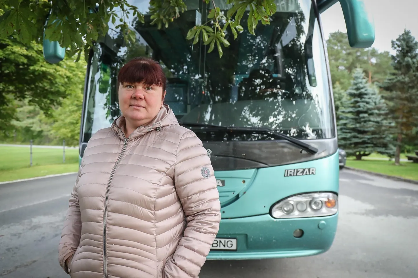 Reisija Lilli Tarakanov peatas bussi, mille juhti tabas ootamatu terviserike.