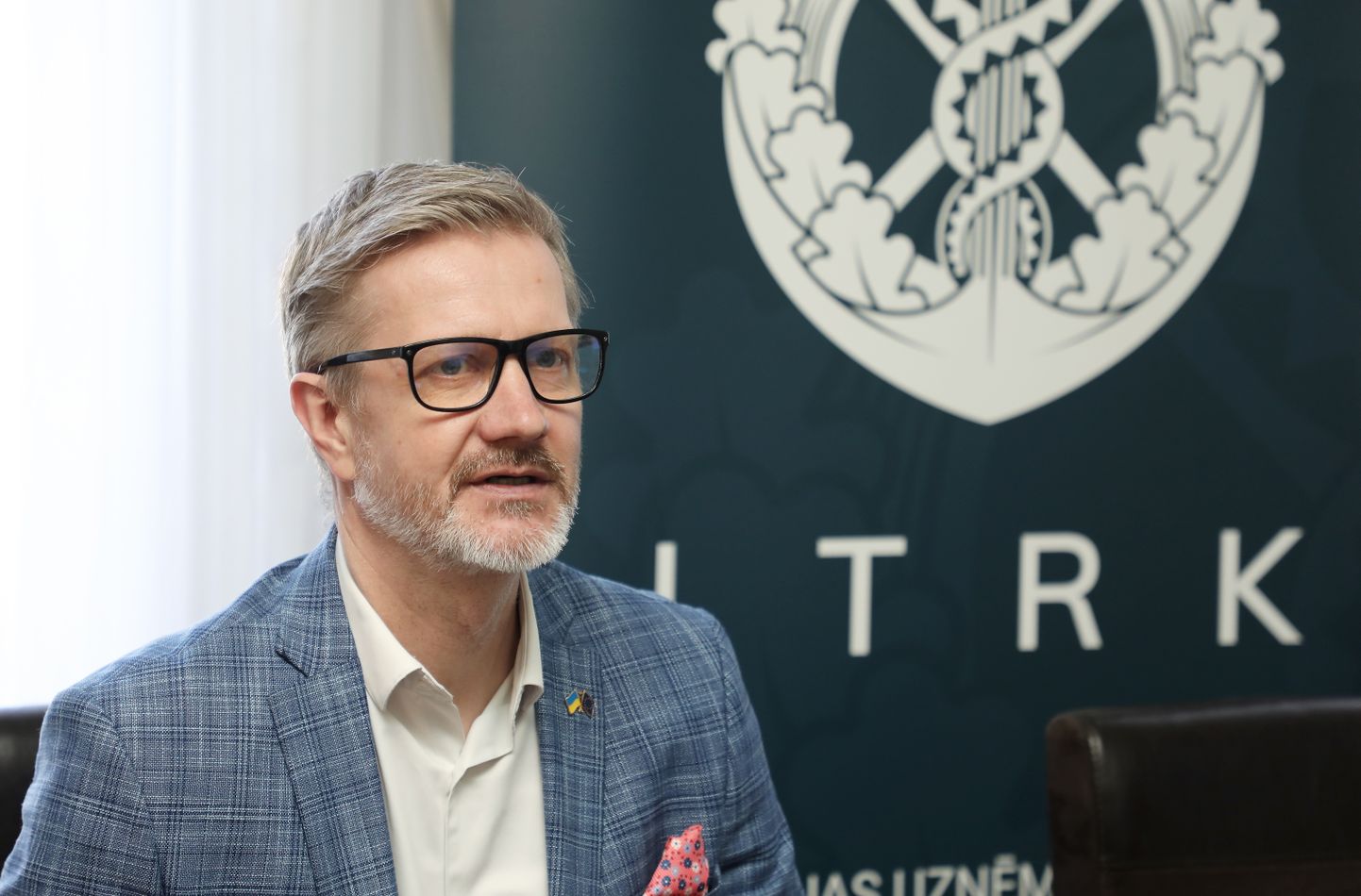 LTRK valdes priekšsēdētājs Jānis Endziņš.