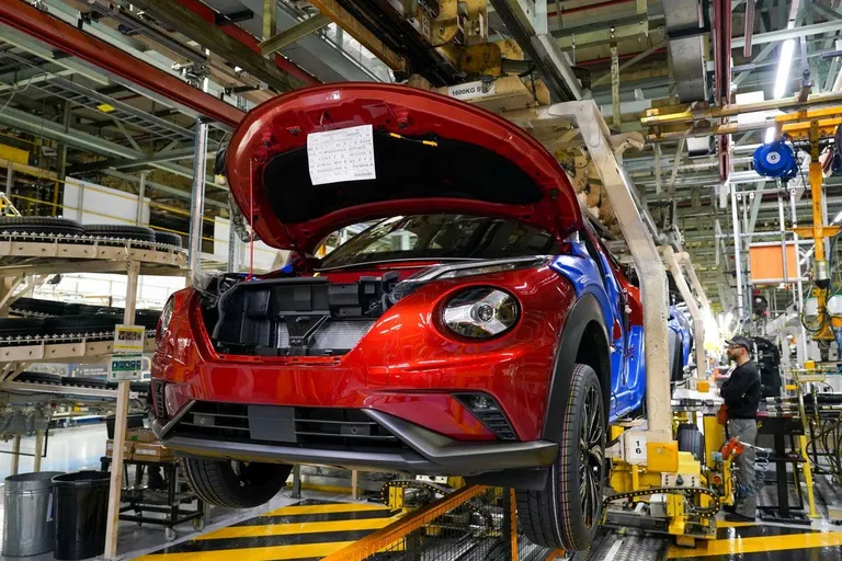 Завод Nissan.