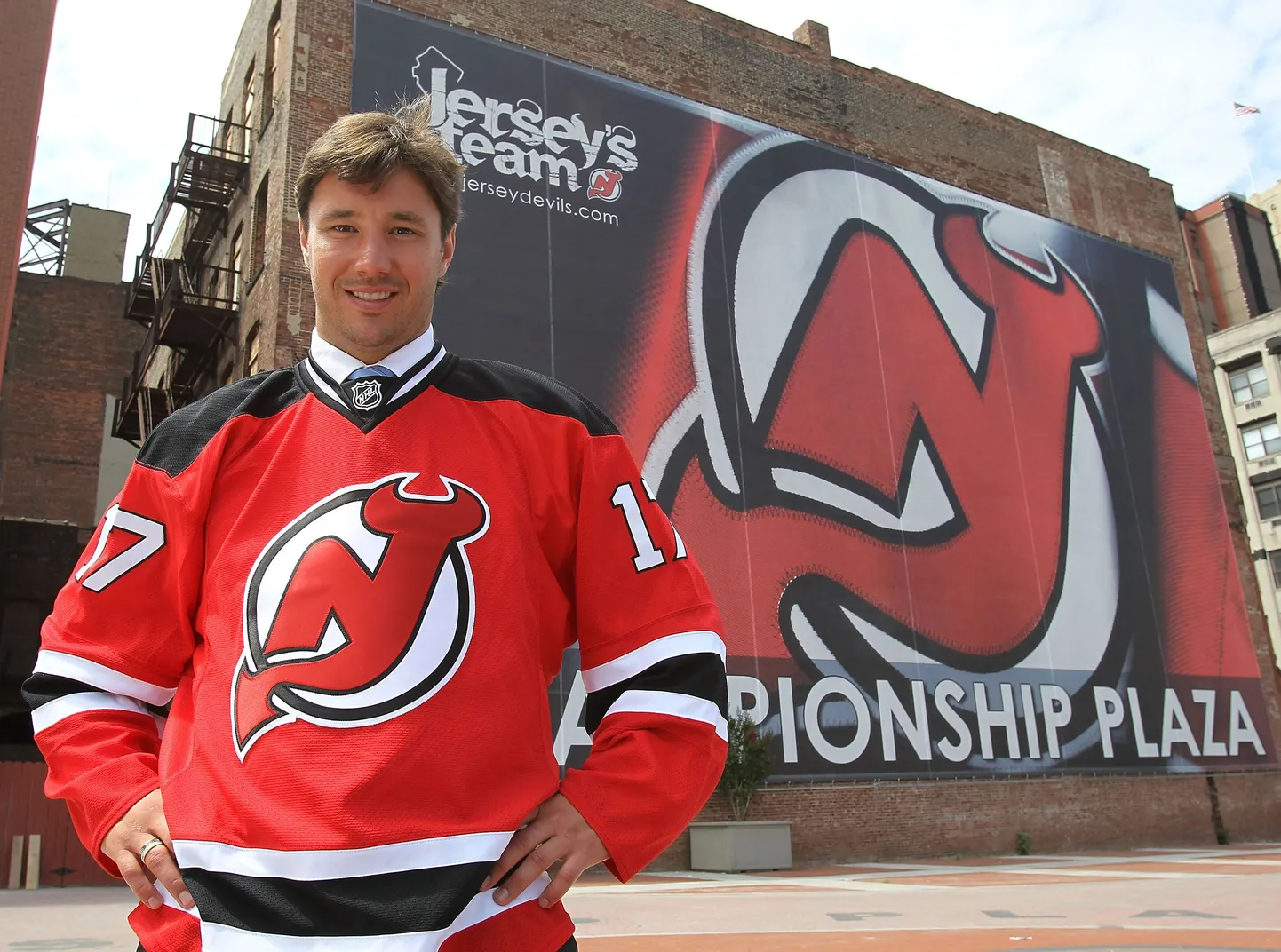 Ilja Kovaltšuk New Jersey Devilsi värvides.