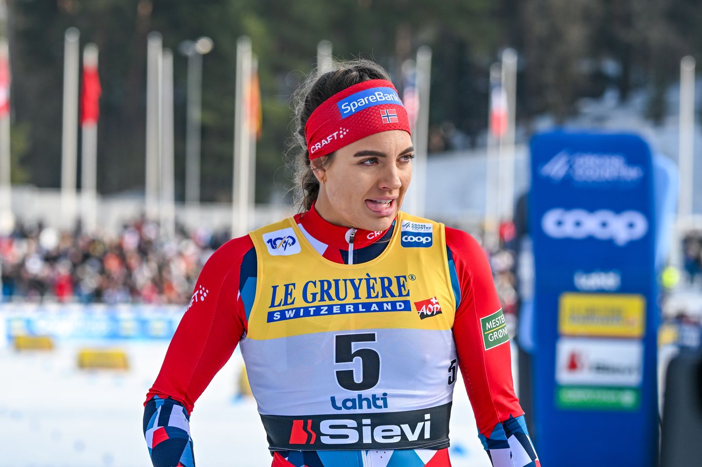 Kristine Stavås Skistad võitis Drammeni sprindi.