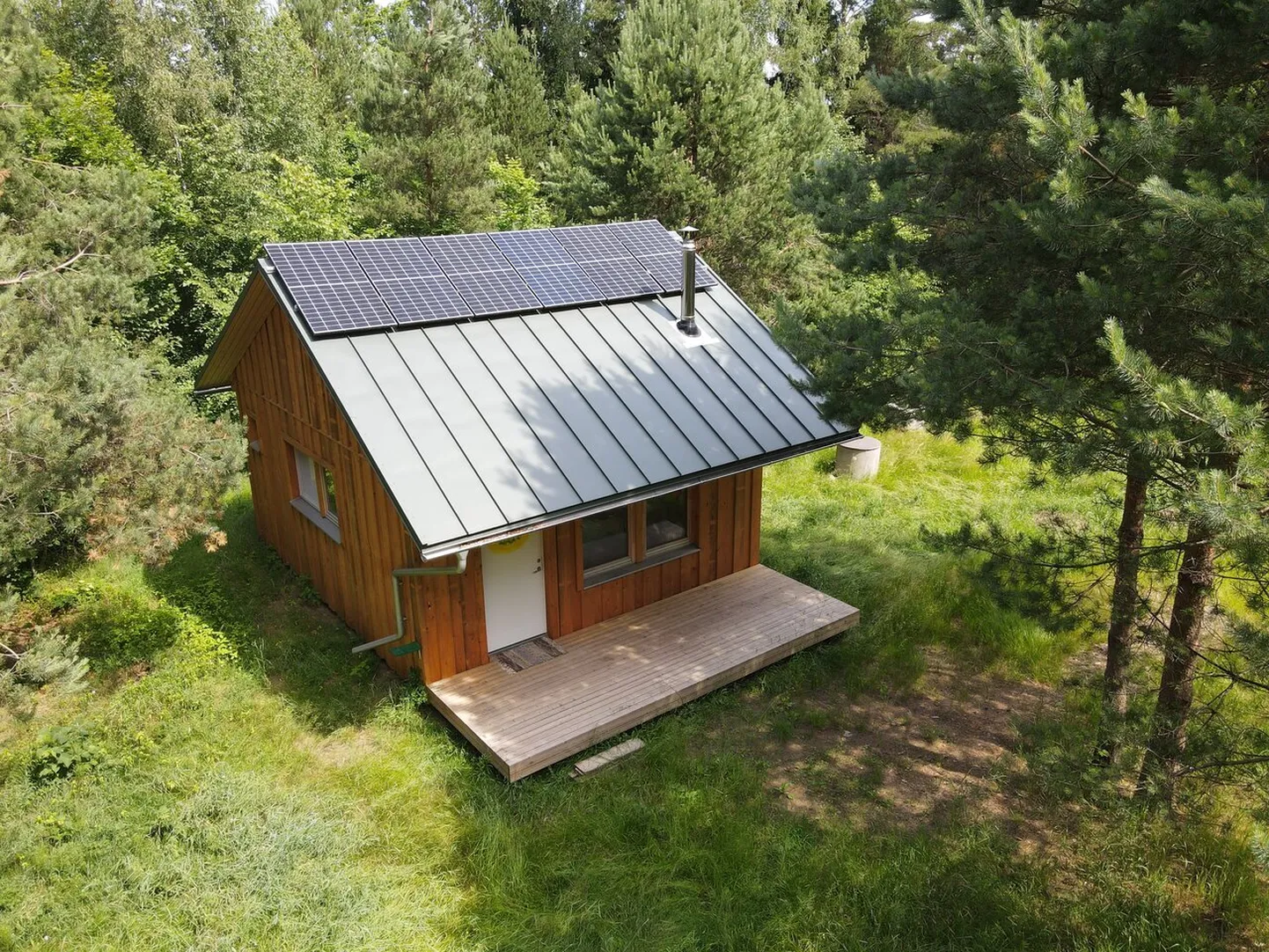 Suvila Võhandu jõe kaldal.
