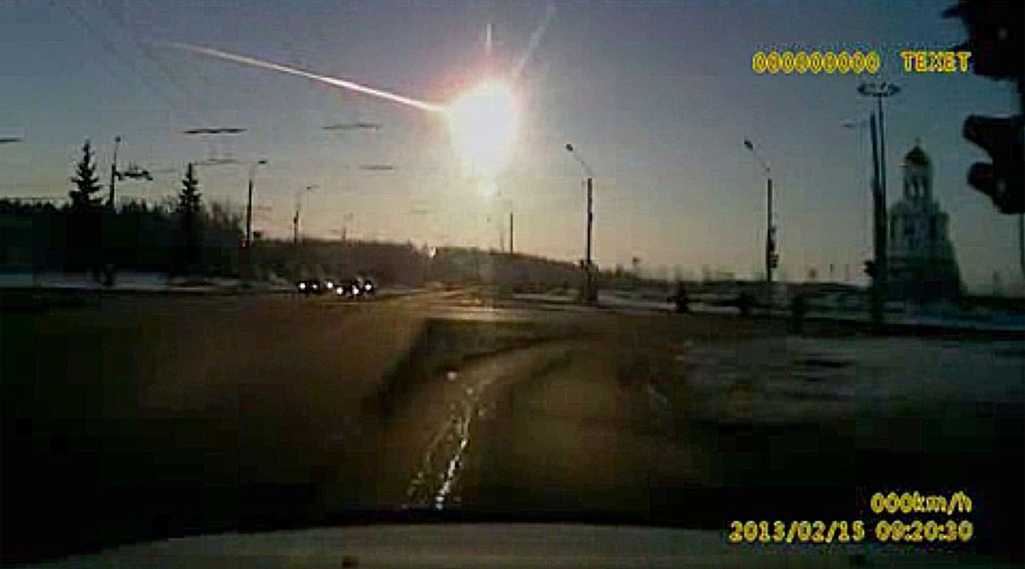 Venemaa meteoori tekitatud lööklaine liikus kaks korda ümber Maa