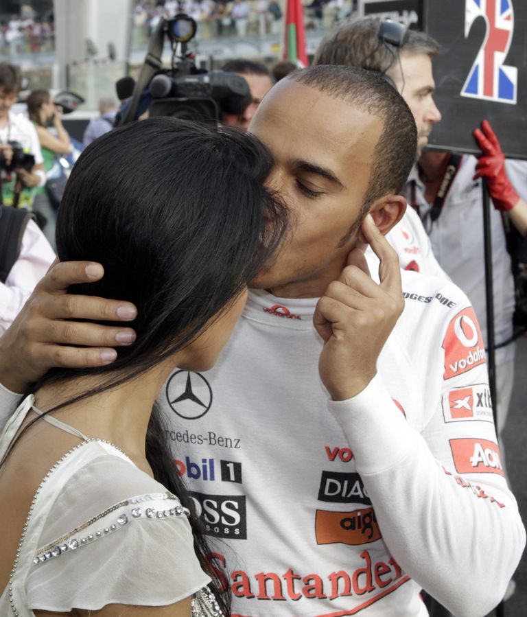 Lewis Hamilton ja Nicole Scherzinger 2010.