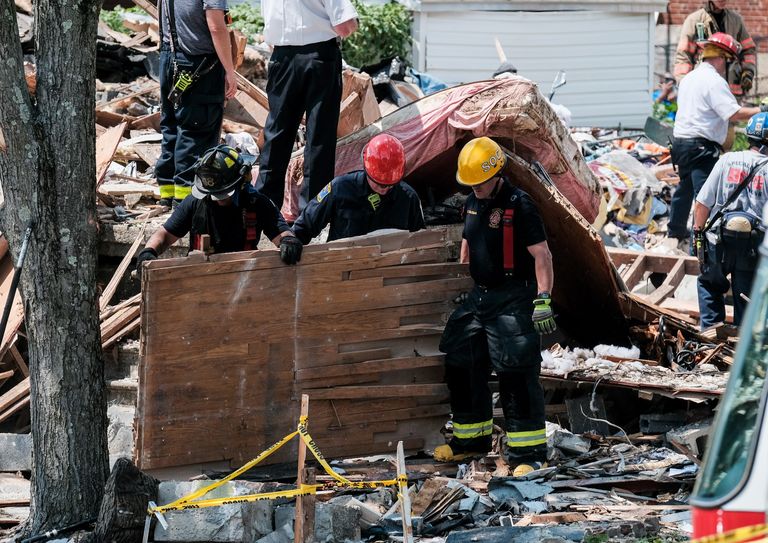 USAs Baltimore'is toimus gaasiplahvatus, hukkus vähemalt üks inimene ja hävines mitu maja.