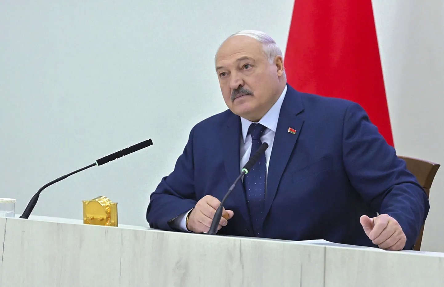 Baltkrievijas diktators Aleksandrs Lukašenko.