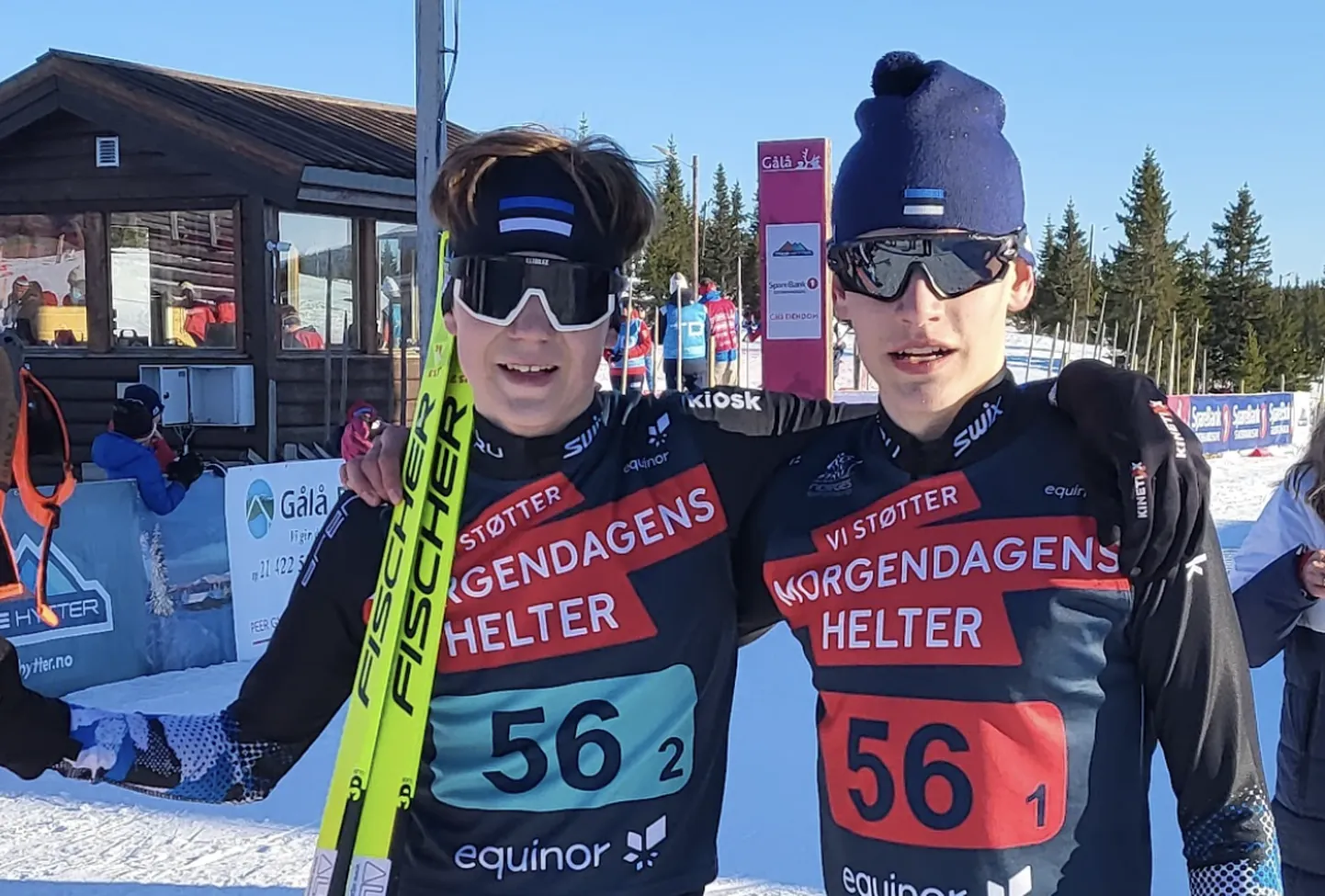 Karel Pastarus ja Fred Gustavson.