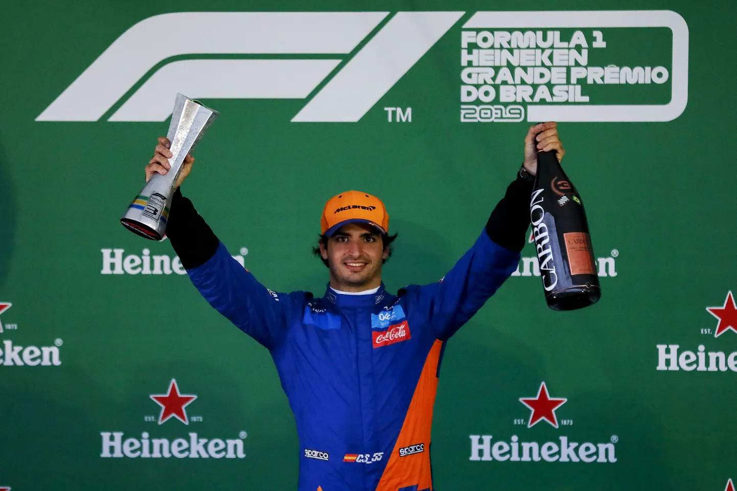 Carlos Sainz juunior sai eelmisel nädalal Brasiilias vormel 1 karjääri esimese poodiumikoha.