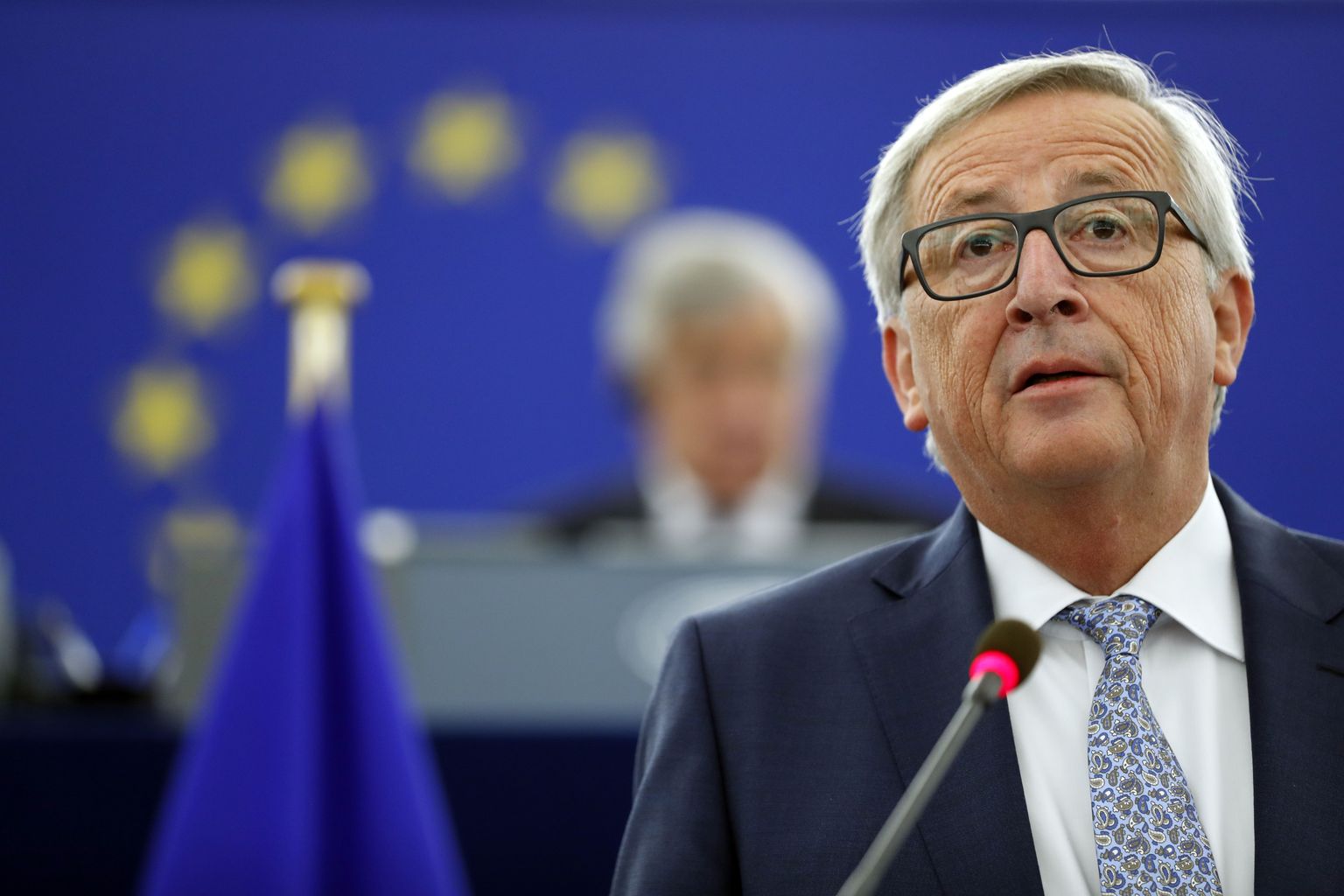 Euroopa Komisjoni president Jean-Claude Juncker kõnes Euroopa Parlamendile