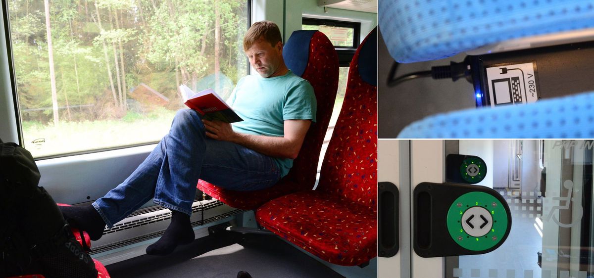 Loo autorile Nils Niitrale on pikal rongisõidul heaks kaaslaseks raamat. Sest WIFI on kehvake, kuigi samas on olemas arvuti laadimiseks pistikud ja isegi uksed avanevad nupu abil.