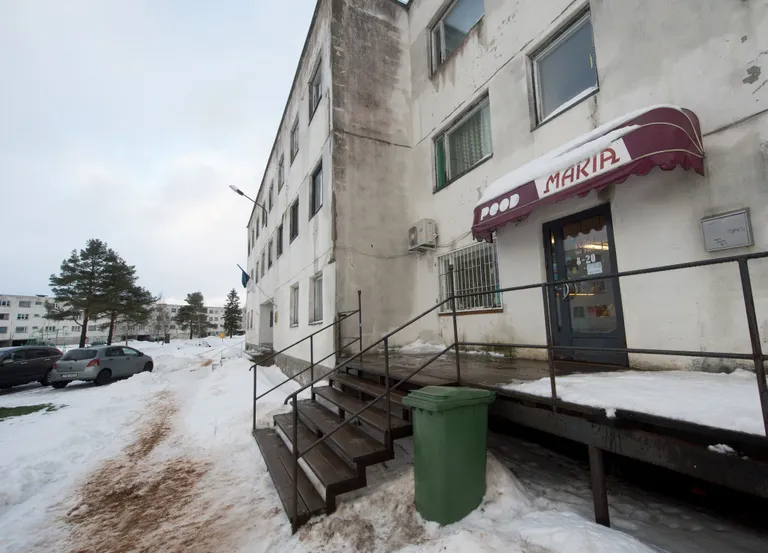 Пюсси, магазин в городке