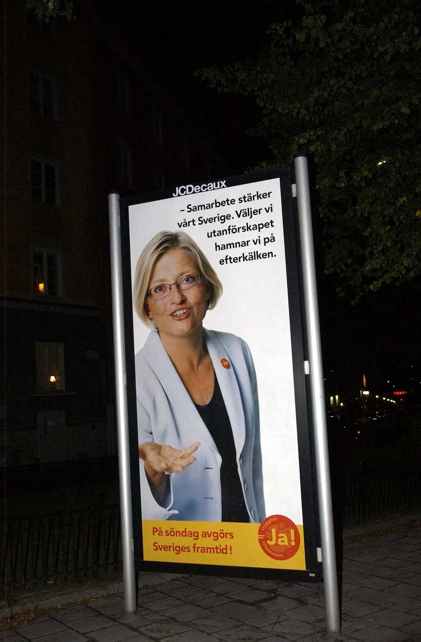 Anna Lindhi pildiga plakat