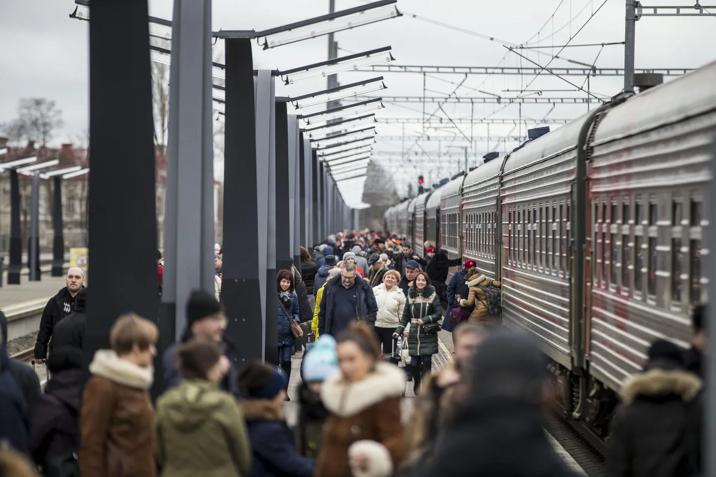 Moskva rong Balti jaamas.