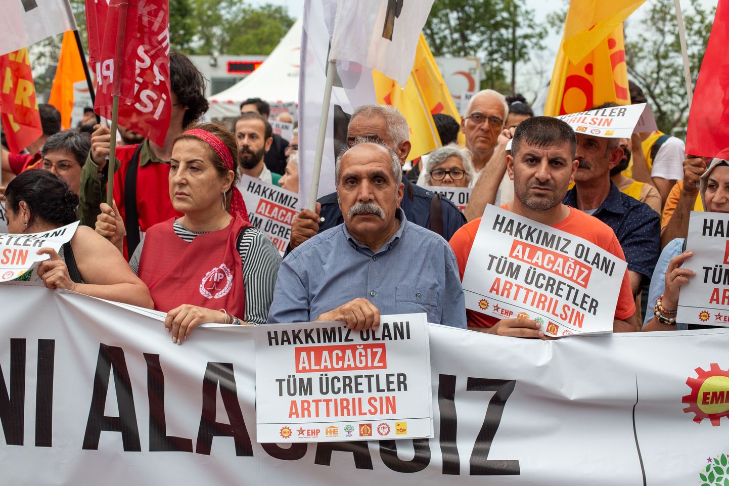Türklased majandusolukorra vastu meelt avaldamas, 23.06.2022.
