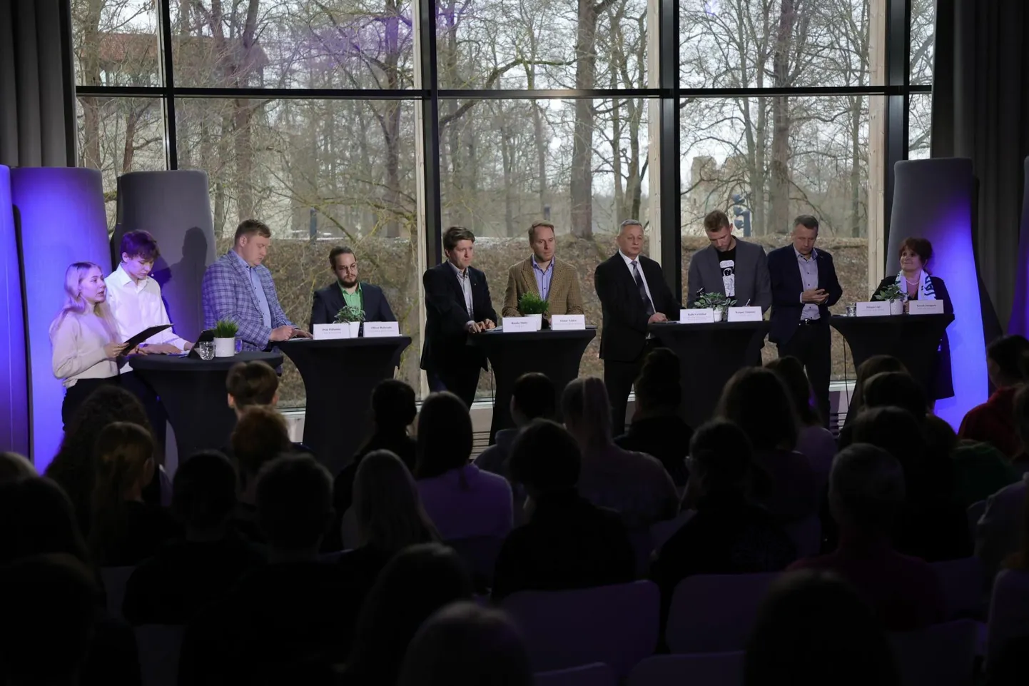 Riigikogu kandidaatide debatt Paide gümnaasiumis.