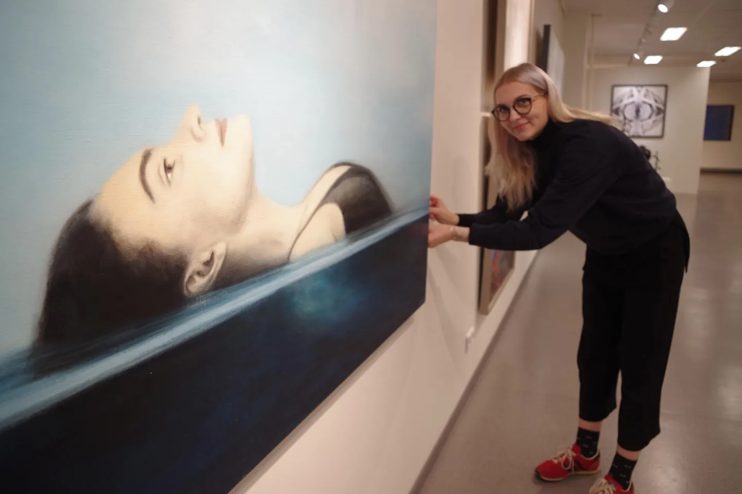 Stella Mõttuse sõnul on Võru suurte galeriide kõrvale tarvis ka üht väiksemat.