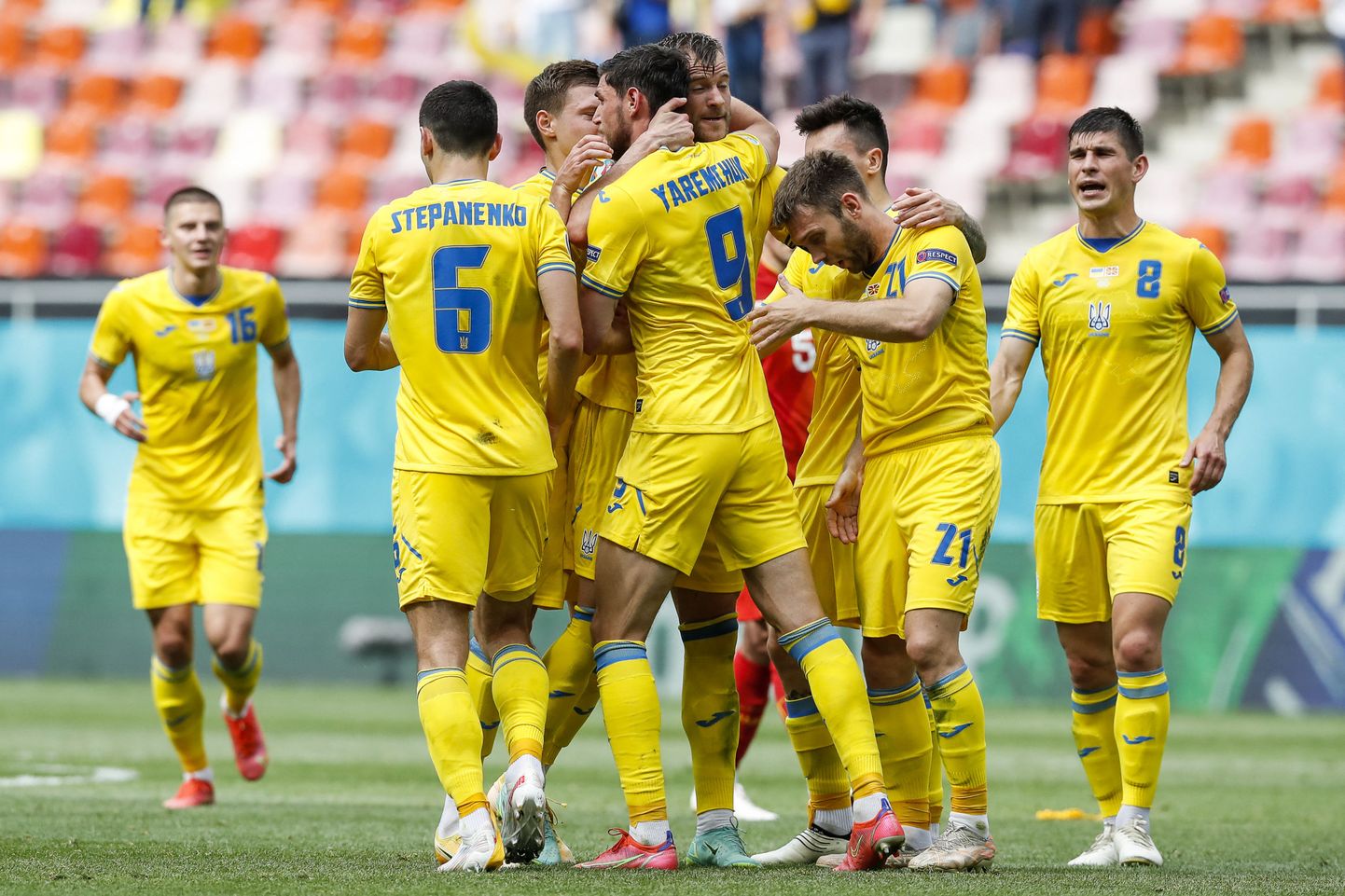 Игроки футбольной сборной Украины, иллюстративное фото.
