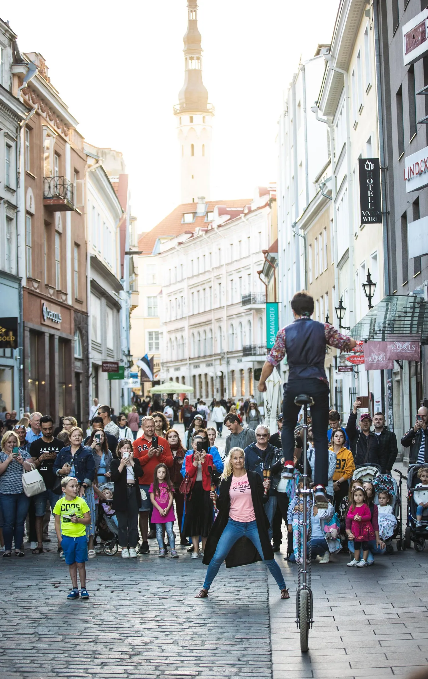 Vanalinna päevade üritustest saab nii nagu ikka osa ka Viru tänaval.
