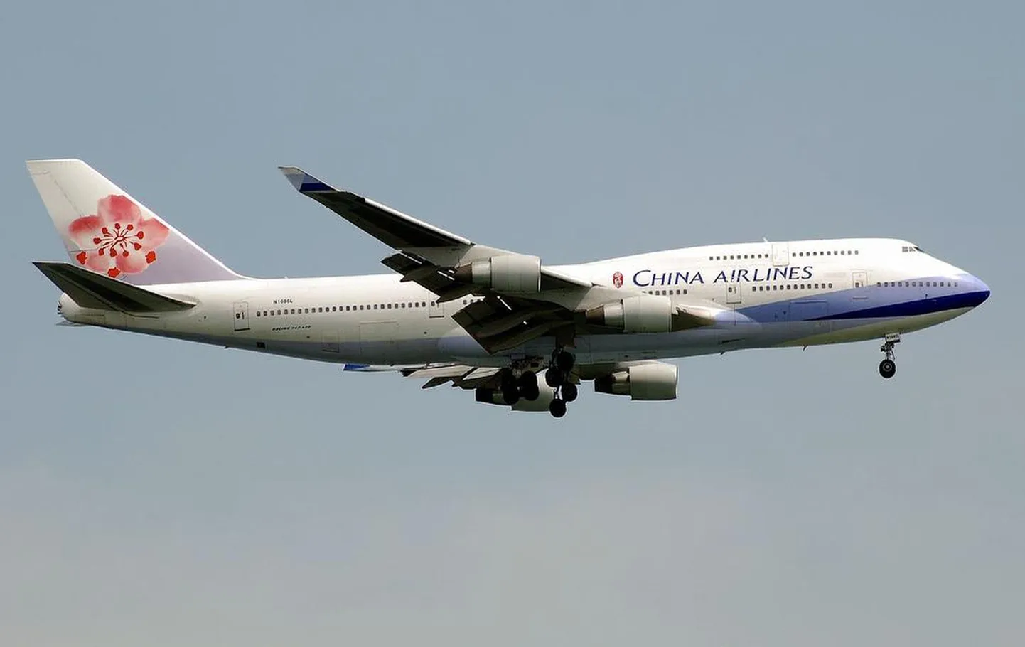 China Airlinesi Boeing 747.