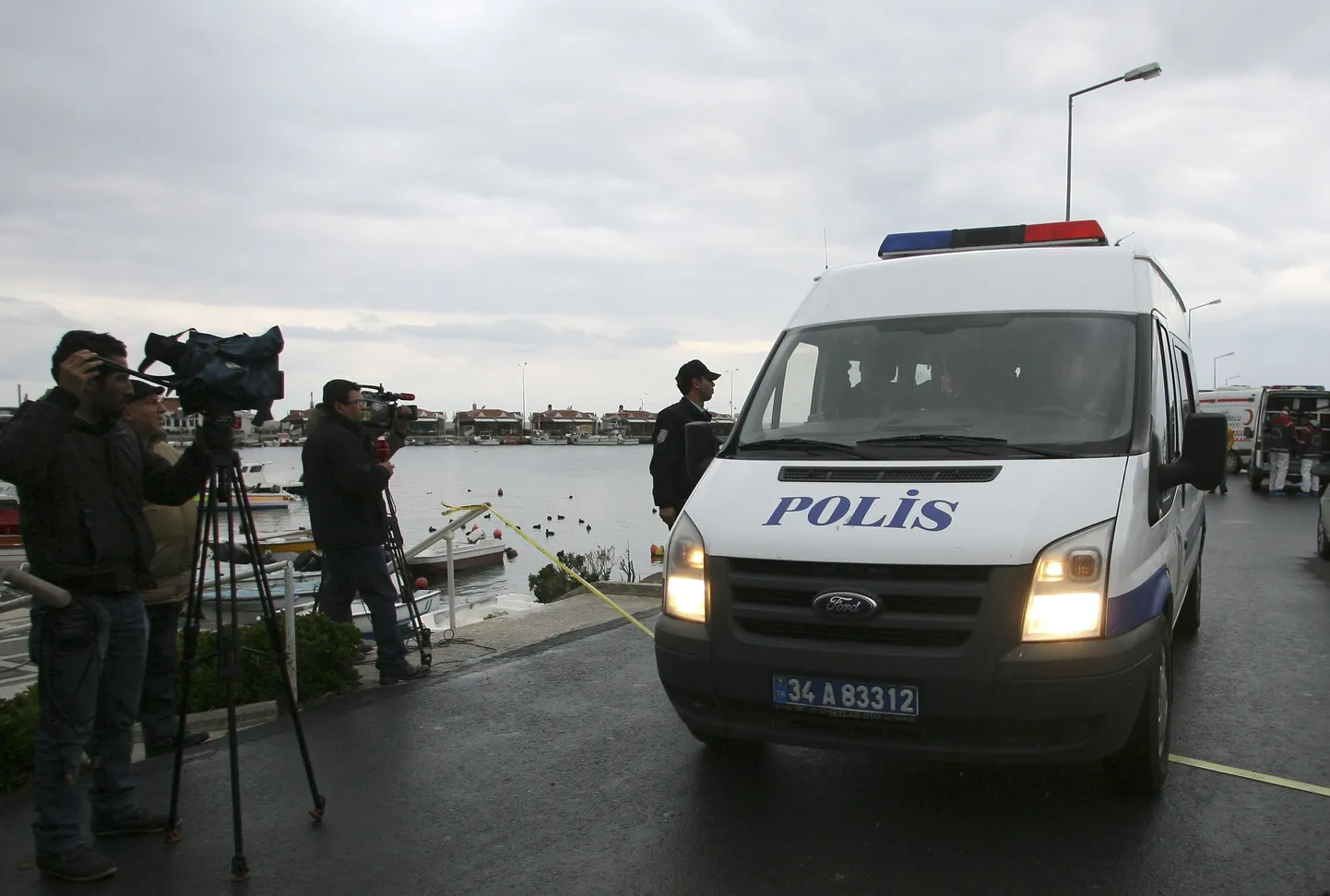 Türgi politseiauto. Foto on illustratiivne.
