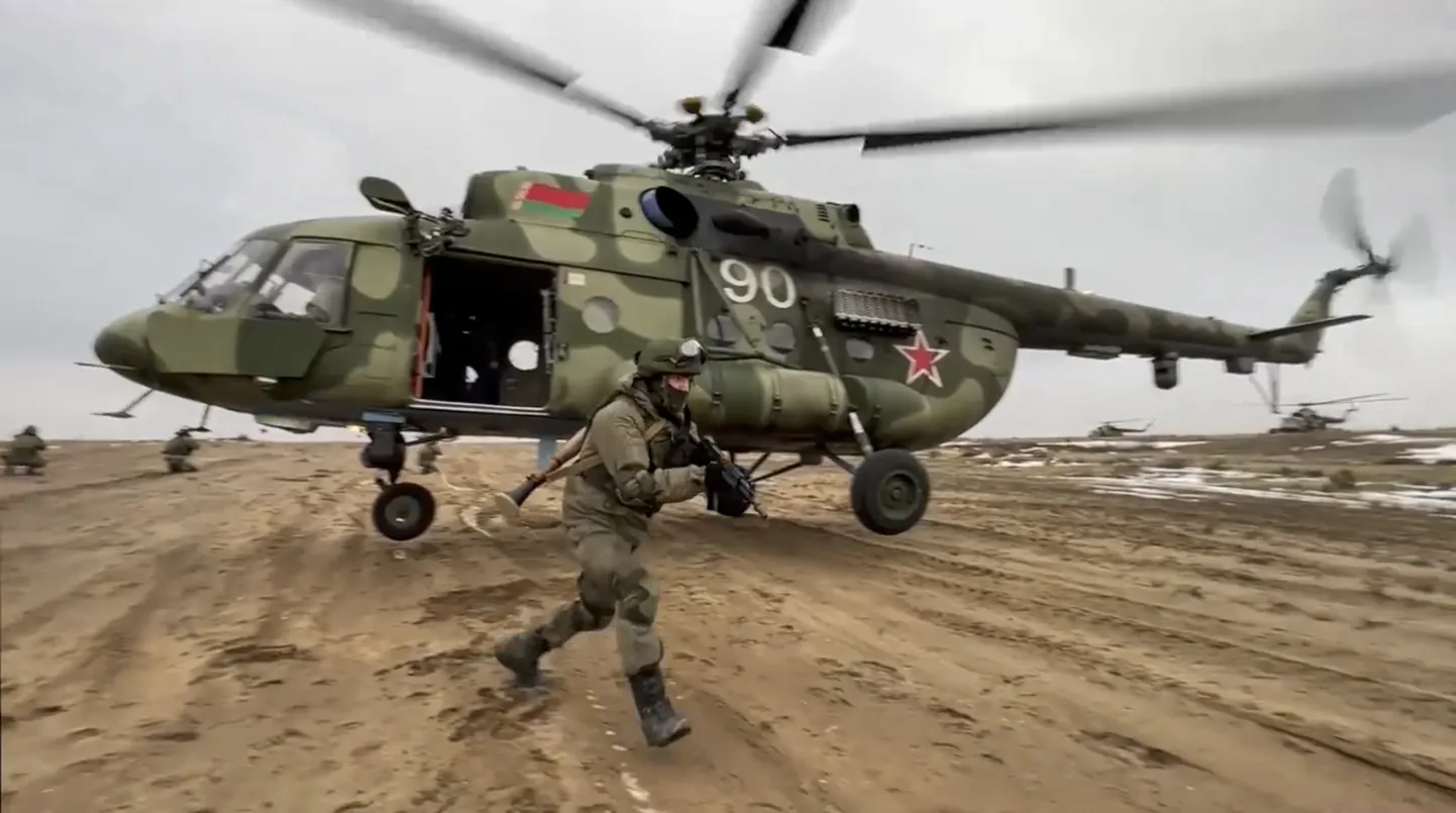 Российско-белорусские военные учения "Запад-2021"