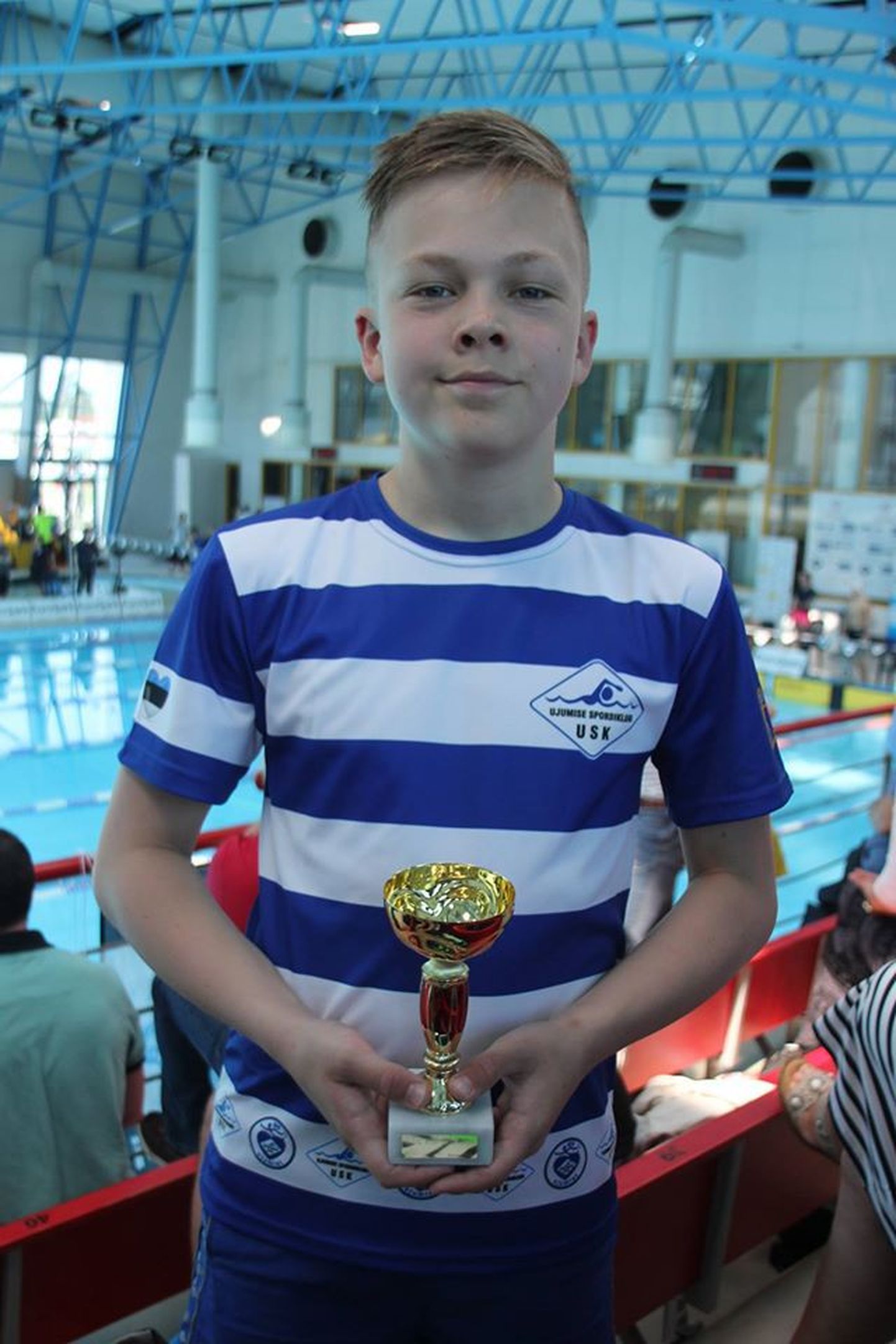 Karl Mattias Milk (USK) noortesarja Keila finaalvõistlustel.