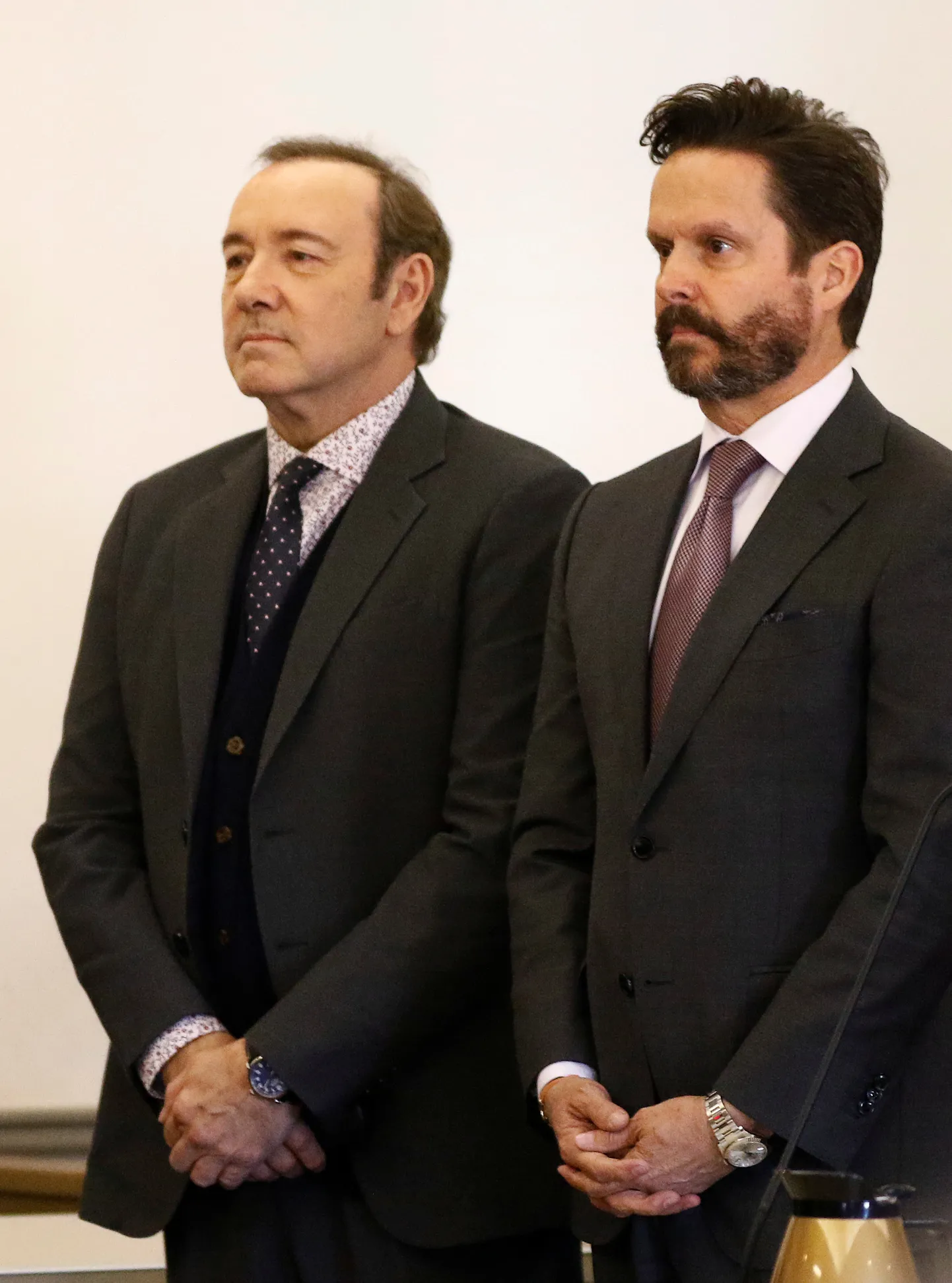 Kevin Spacey ja ta advokaat Alan Jackson jaanuaris 2019