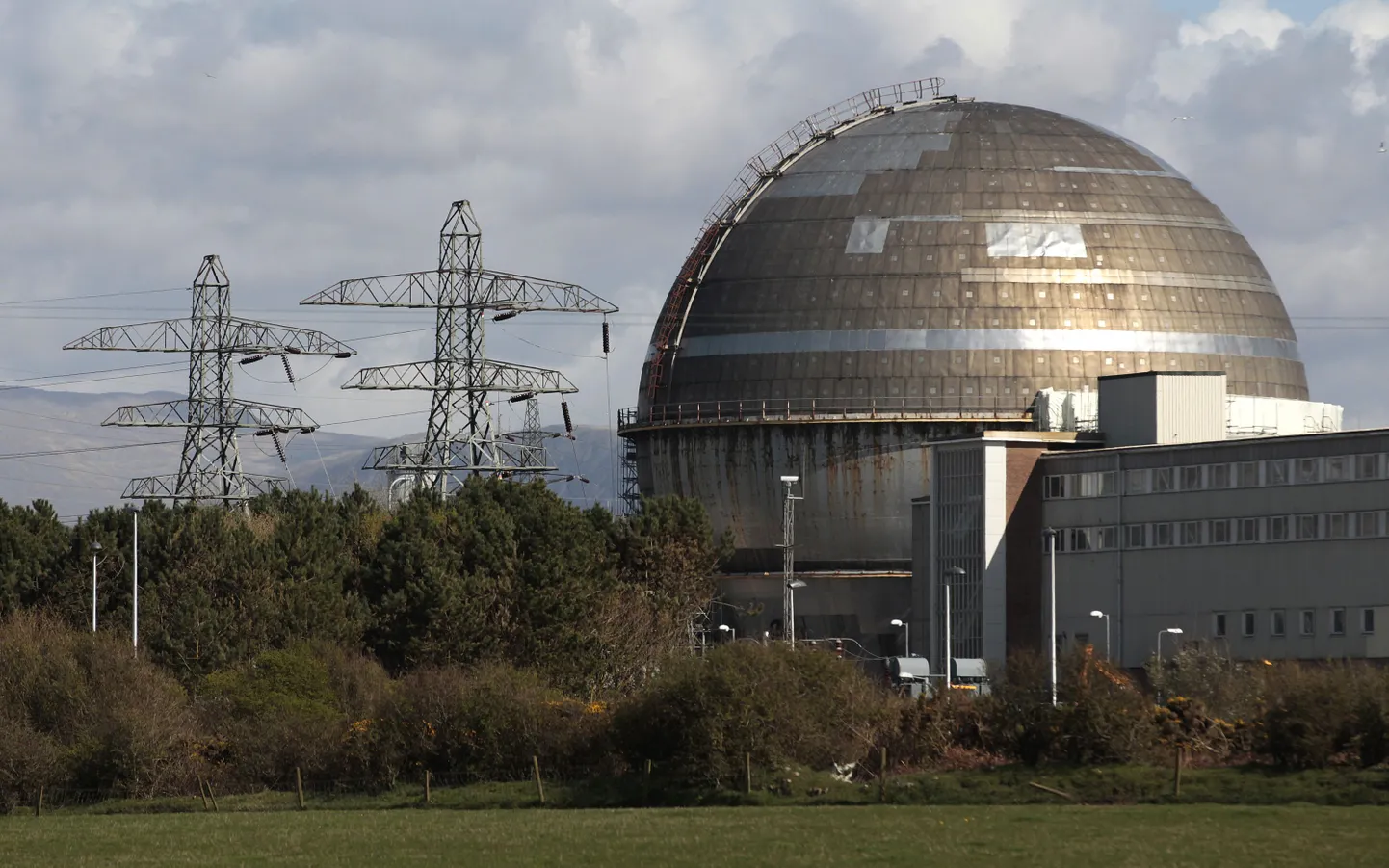 Sellafieldi tuumajäätmete ümbertöötlemisjaam.
