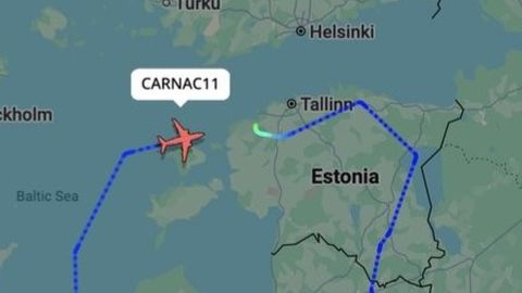 Prantsuse salajane luurelennuk tiirutas Eesti kohal: kas NATO «elektrooniline kõrv» kuulas pealt Kaliningradi ja Valgevenet?