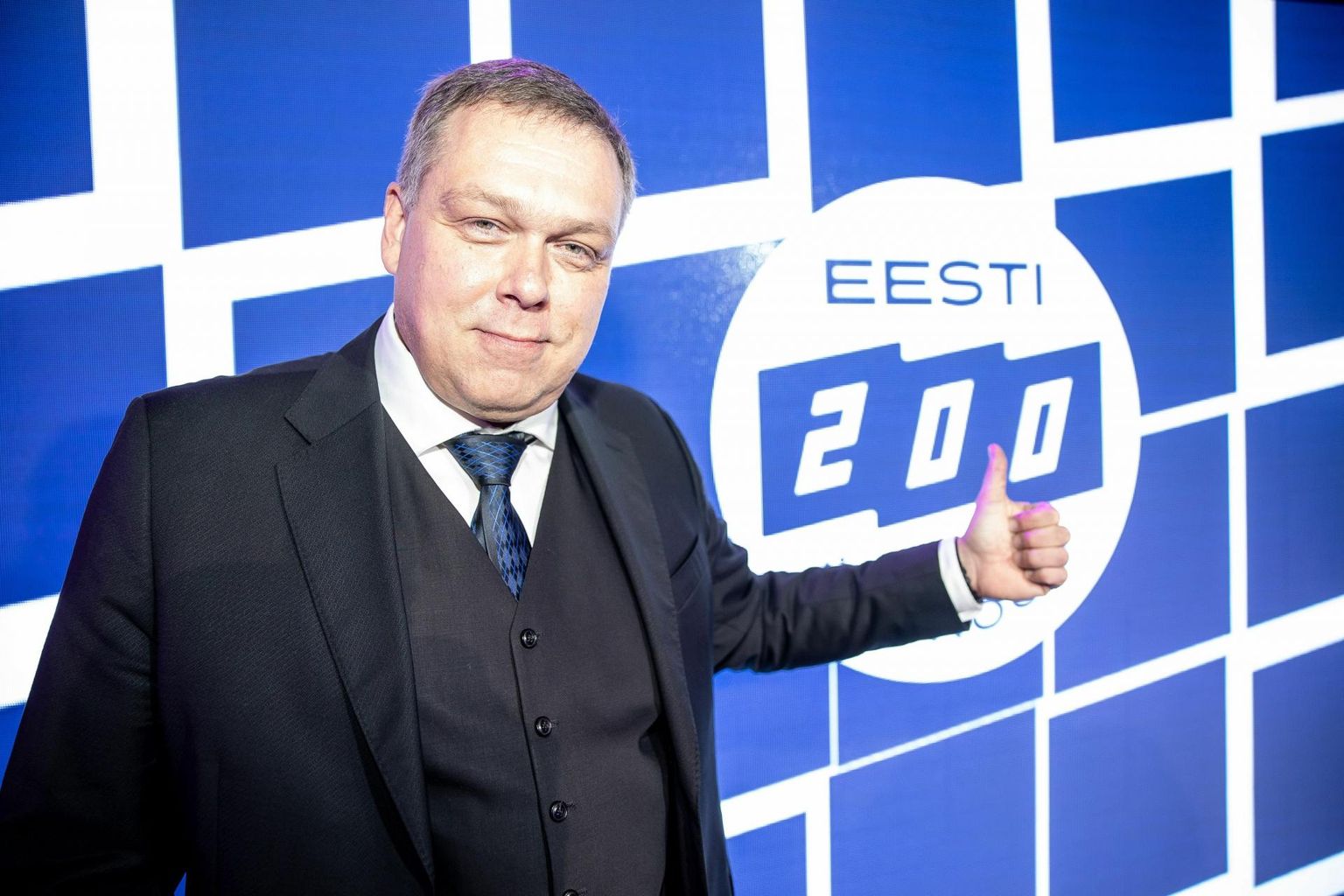 15.10.2022 Tallinn Eesti 200 üldkogu. Uueks esimeheks valiti Lauri Hussar. Postimees FOTO: Sander Ilvest