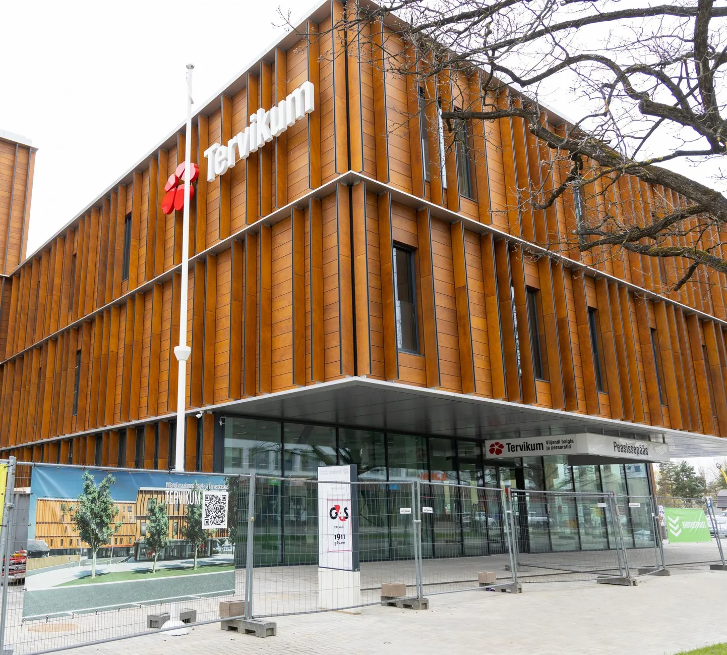 Neli aastat ehitatud Viljandi haigla uus hoone avatakse 18. juunil.