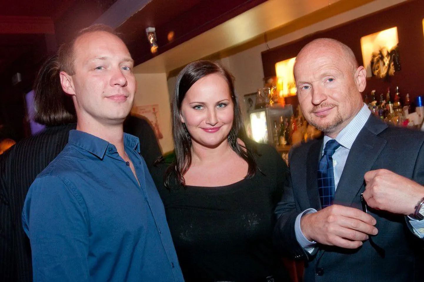 Andri Maimets, Maret Soom ja Andres Peets.