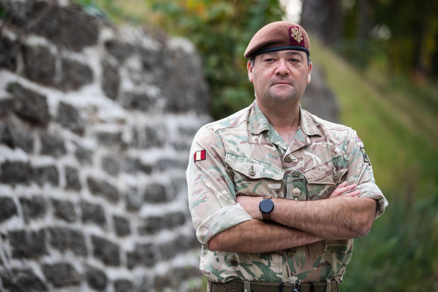 NATO lahingugrupi ülem kolonelleitnant Will Hodgkinson.