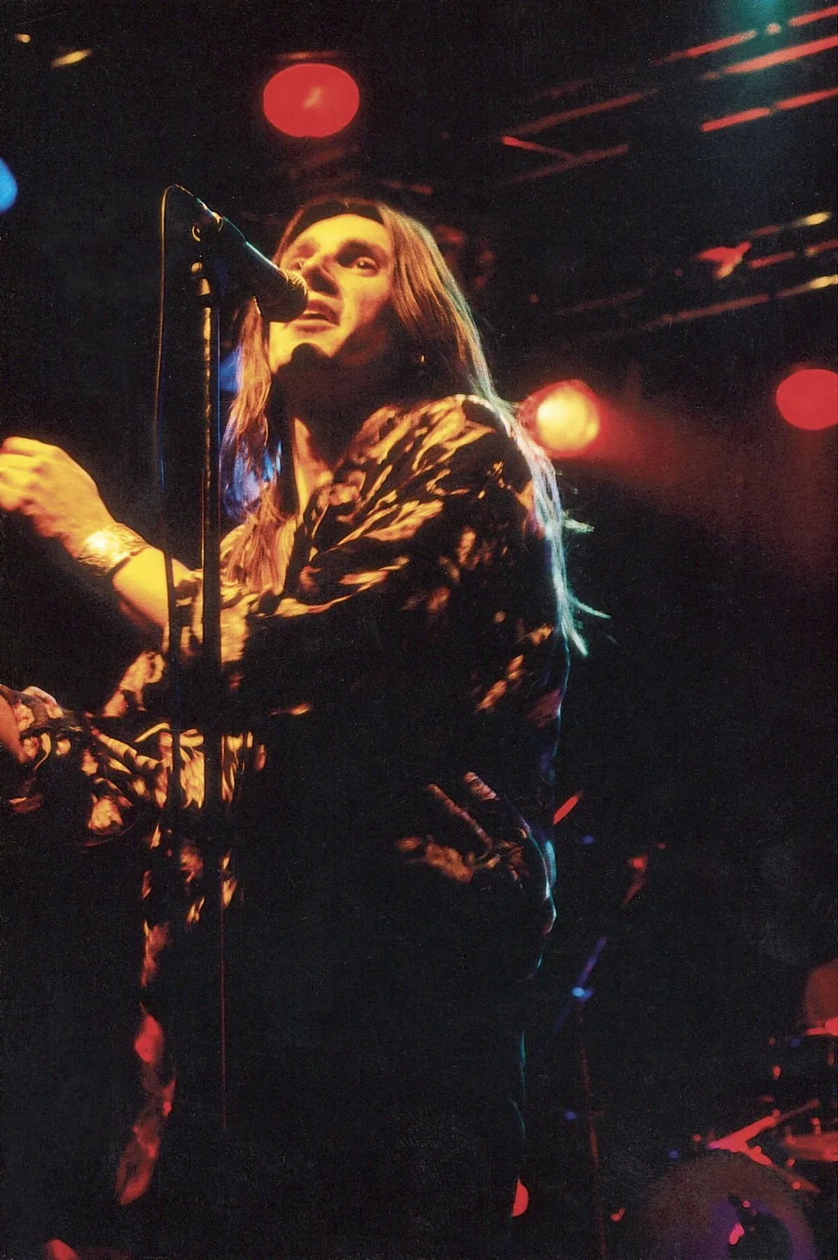 Smilersiga Soomes esinemas, aasta on 1995. Foto: erakogu