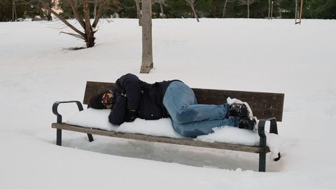 Politsei päästis veerandsada tänaval magajat külmumast