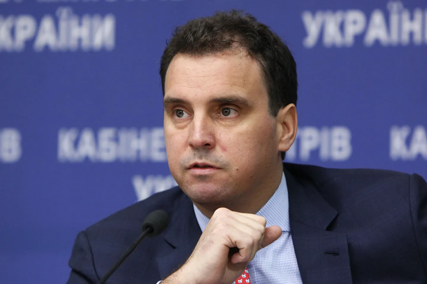 Ukraina ametist lahkunud majandusminister Aivaras Abromavičius.