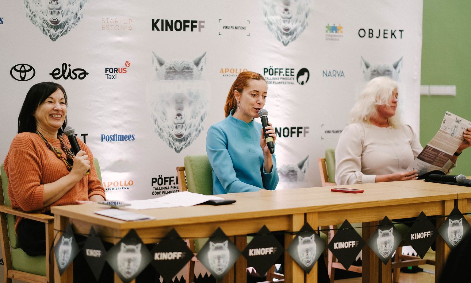 Natalja Matšenene ja Jana Budkovskaja märkisid pressikonverentsil, et rahvusvahelise filmifestivali programmi kokku panna ei olnud lihtne, kuid kindlasti leiab iga vaataja sealt midagi oma maitsele.