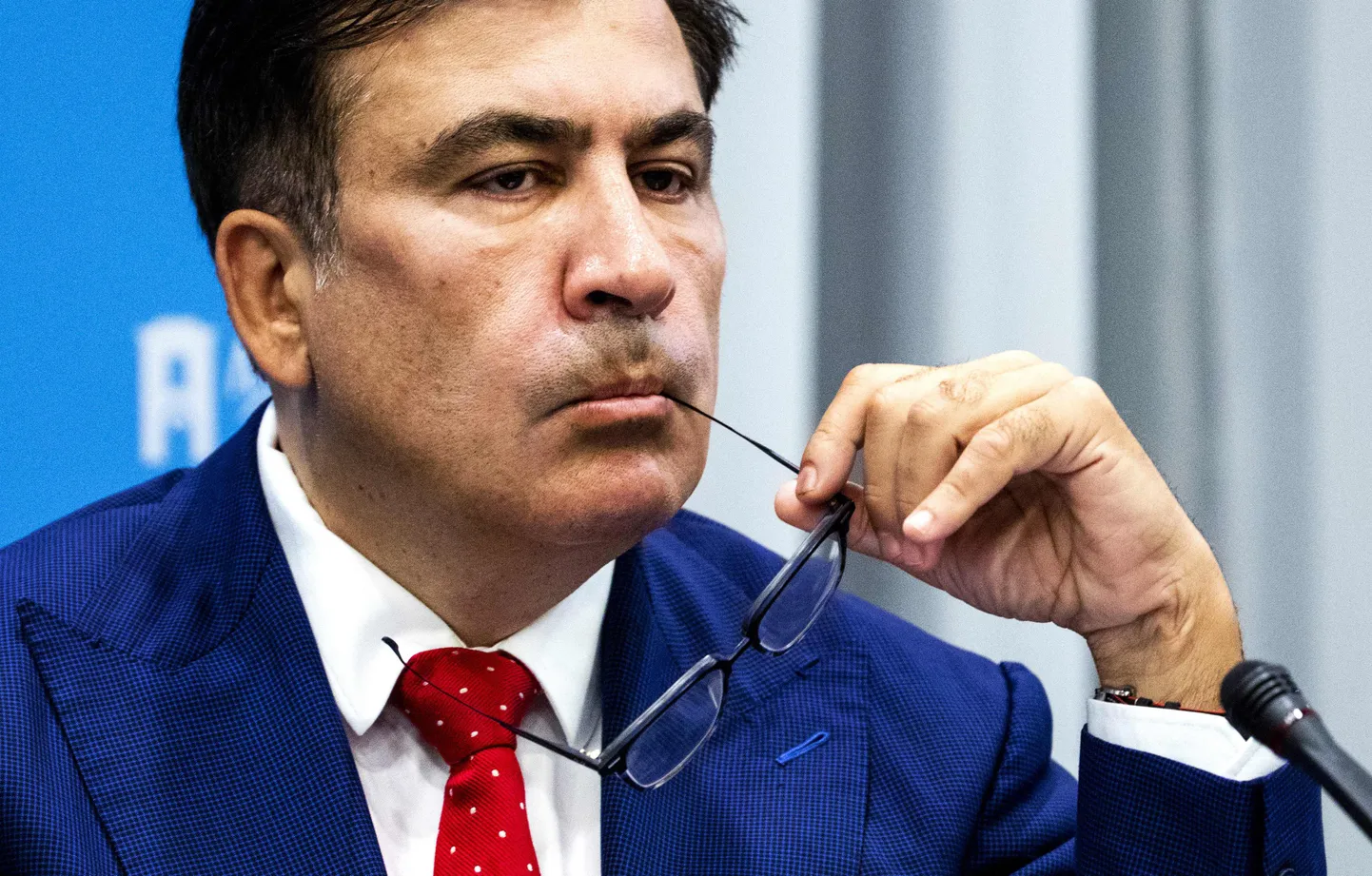 Endine Gruusia president ja Ukraina opostisiooniliider Mihheil Saakašvili.