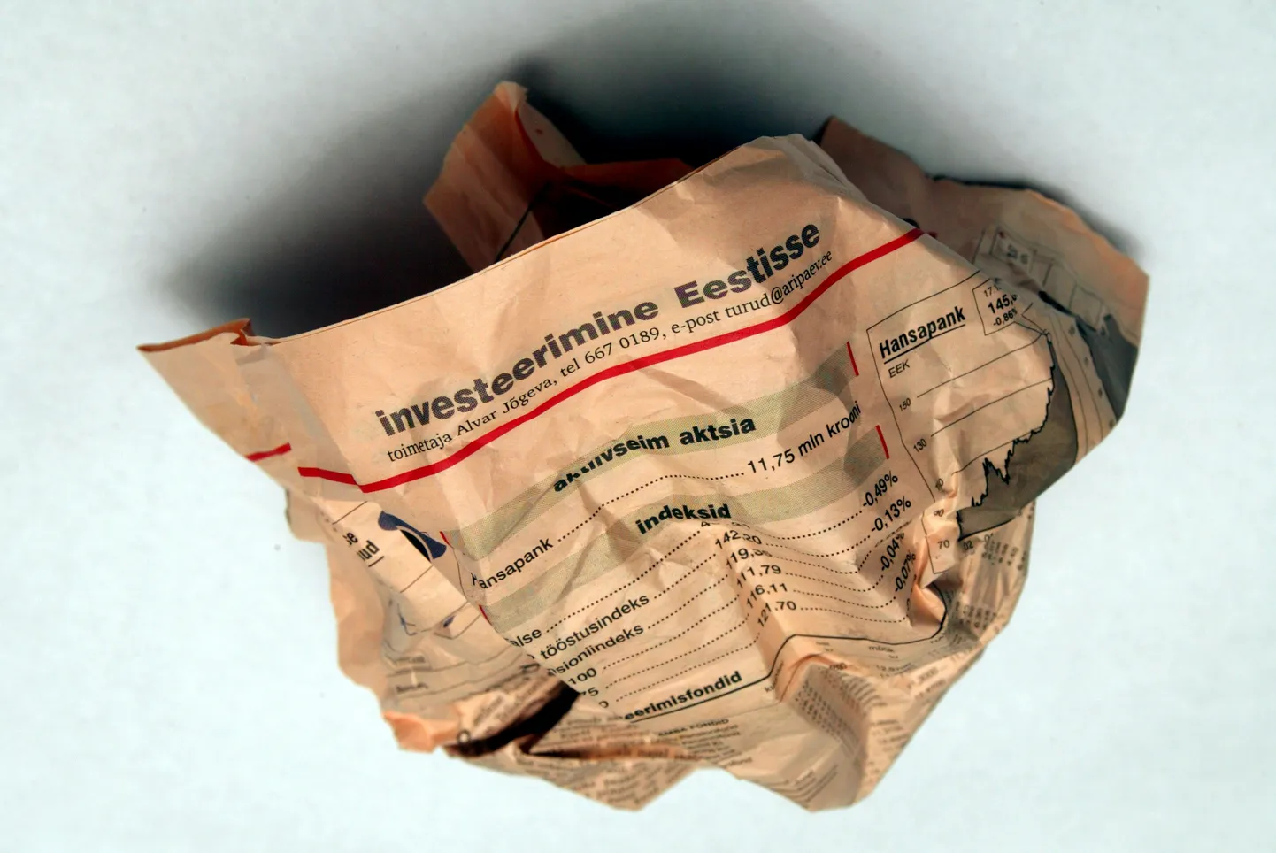 ÄRIPÄEV: Tallinn, 7 märts, 2005. Investeerimine Eestisse.