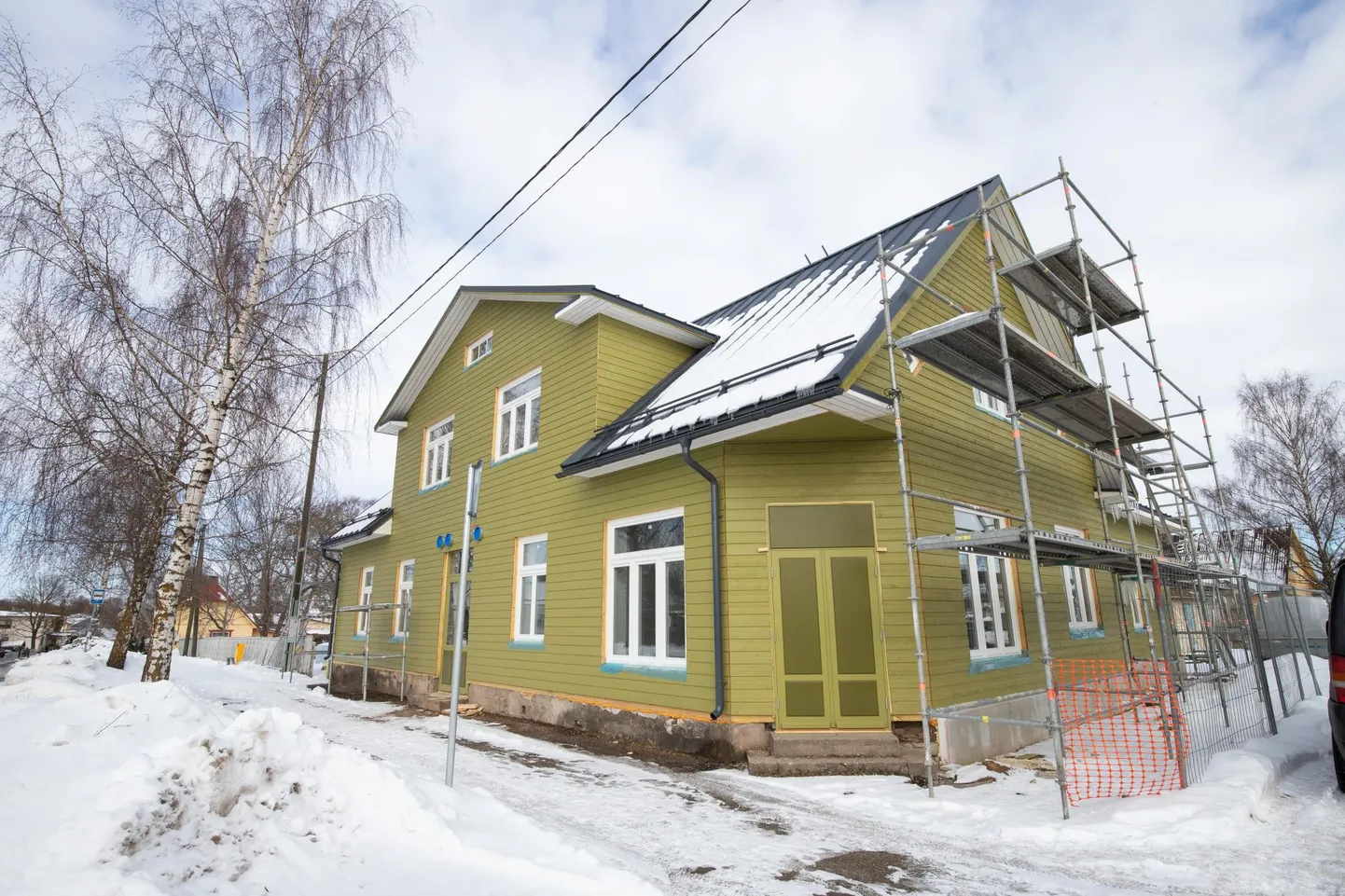 Rakvere Waldorfi lasteaia uues, Tartu tänava õppehoones käivad vilkalt sisetööd.