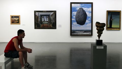 Viieaastane poiss männikäbiga kahjustas kunstnik Magritte’i meistriteost