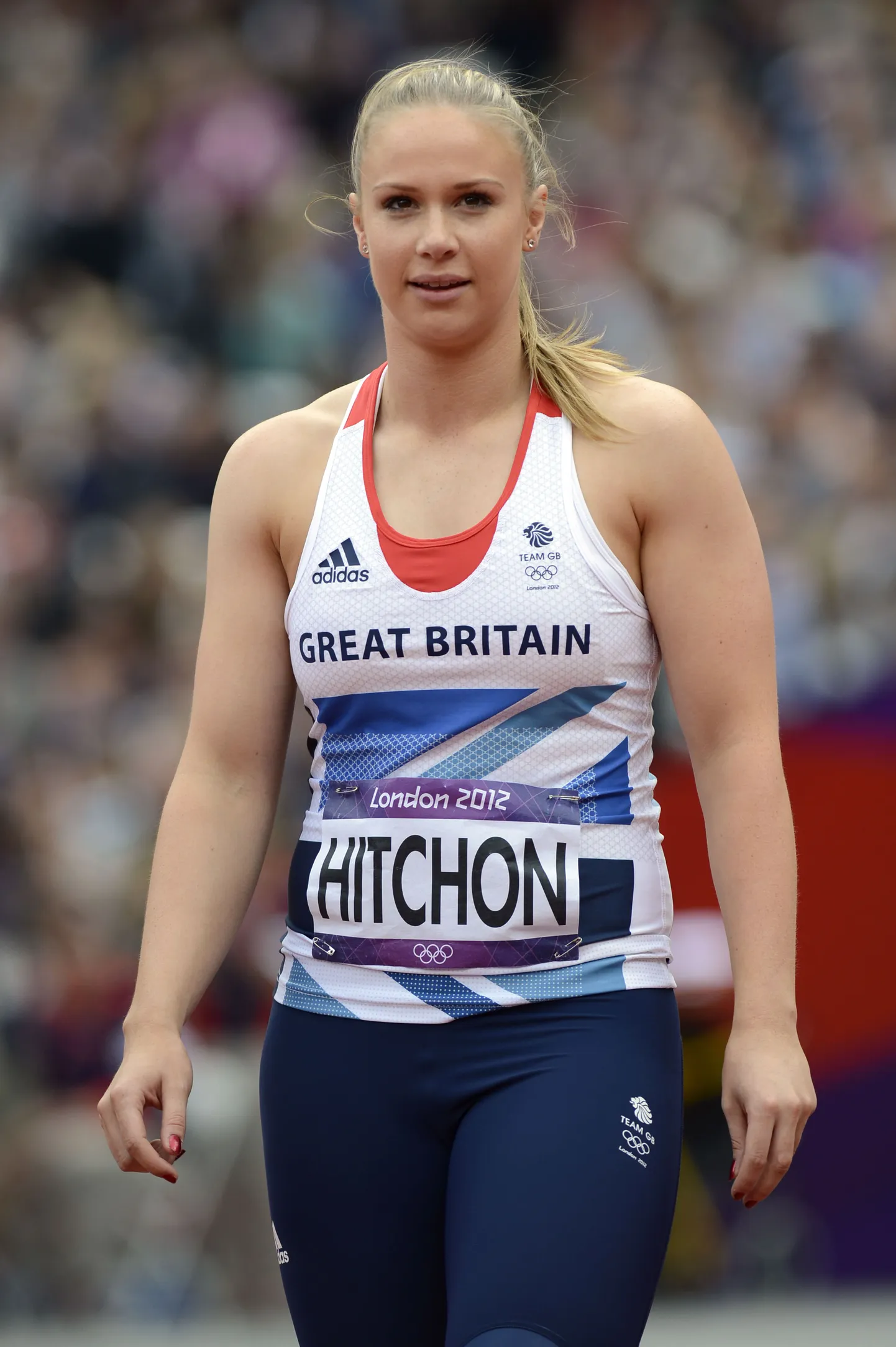 Sophie Hitchon Londoni OMi kvalifikatsioonis.