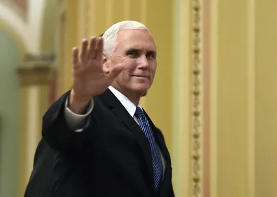 USA asepresident Mike Pence.